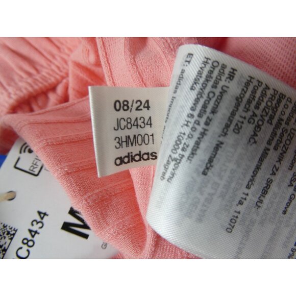 Adidas Ribbed 2PC Track Suite Semi Pink Spark Women's‎ Size M - Picture 7 of 9